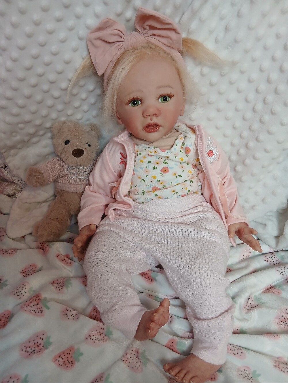 Authentic Reborn Doll Baby Girl Collector Art Therapy Doll - Picture 2 of 9